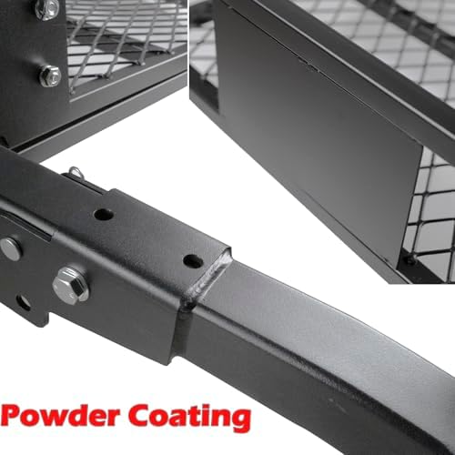60x 20x 6 Folding Trailer Hitch Mount Cargo Carrier - Image 2
