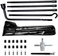 Spare Tire Removal Tool Kit Tire Lug Wrench Handle Fit by YQCSO