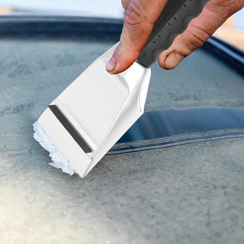 Heated Car Ice Scraper for Winter Thick Snow and Frost Removal - Image 5