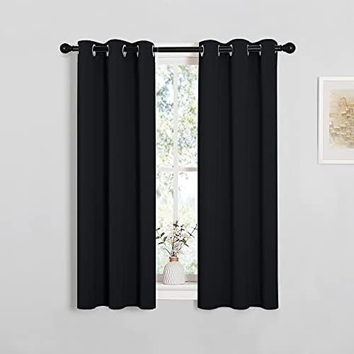 NICETOWN Black Blackout Curtains Drapes by NICETOWN
