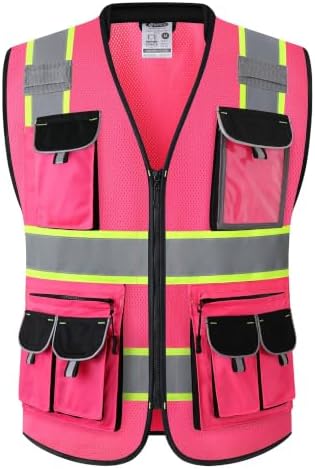 JKSafety Reflective Safety Vest by JKSafety