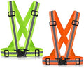 Reflective Vest Running Gear, 2-10Pack High Visible Safety VES by SAWNZC