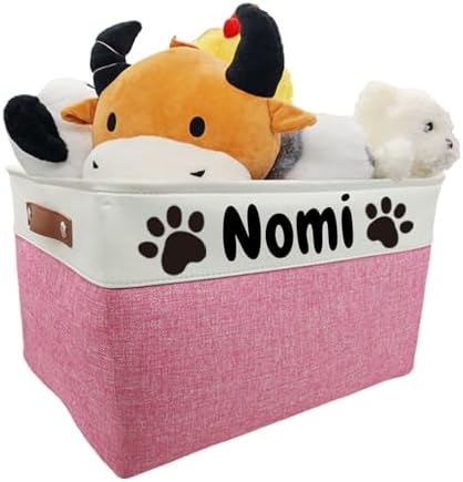 Personalized Dog Toy Basket Dog Toy Box - Image 7