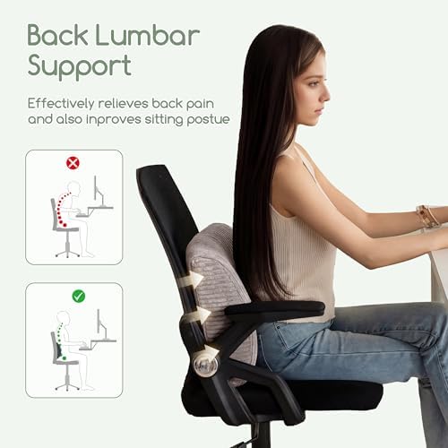 HIGOGOGO Lumbar Support Pillow for Recliner Chair/Accent Chair/Couch, Large - Image 7