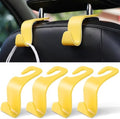 LivTee Car Seat Headrest Hook, Car Headrest Hidden Hook, 4 Pack Universal Auto by LivTee