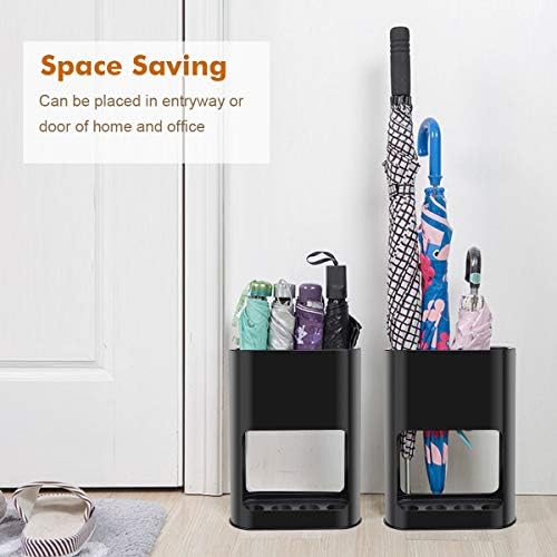 Umbrella Rack with Removable Drip Tray, Umbrella Holder Stand - Image 3