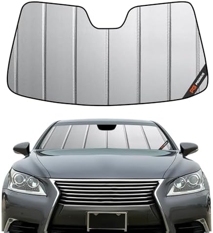 Pigenius Windshield Sunshade for Lexus LS460 2013-2017, LS600h 2013-2016 Front by Pigenius