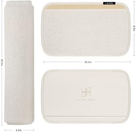 LACDL Extra Long Seatbelt Covers Super Soft Furry - Image 5