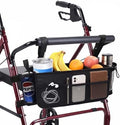 Upgraded Rollator Basket Foldable Rollator Walker Storage Bag by Heymaillc