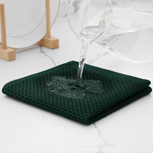 Kitinjoy Cotton Waffle 6-Pack Kitchen Towels - Image 3
