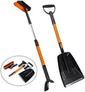 4-in-1 41" Extendable Snow Brush & Ice Scraper by Naamotomox