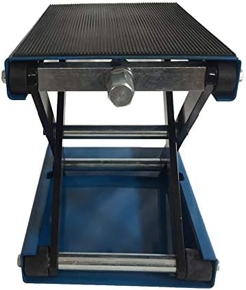 Motorcycle Lift Scissor Jack Steel Wide Deck Hoist Crank Center Stand 1100 LBS - Image 7