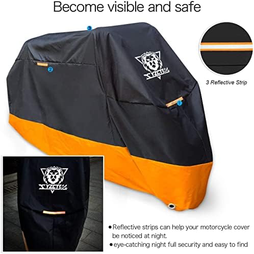 XYZCTEM Motorcycle Cover – All Season Waterproof Outdoor Protection - Image 3