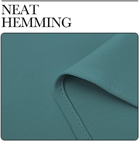 NICETOWN Sea Teal Blackout Curtains - Image 6