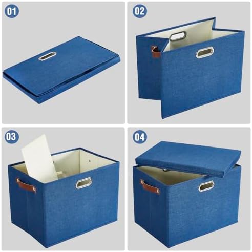 17" Large Fabric Storage Box - Image 5