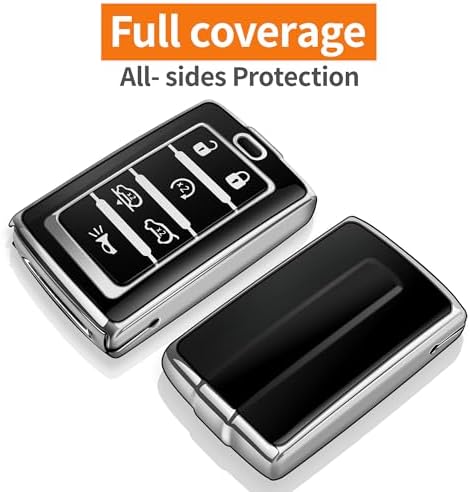 for Jeep Key Fob Cover with Keychain Soft Full Protection Key Shell Compatible - Image 3