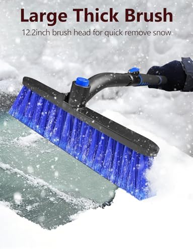 44'' Snow Brush Ice Scraper for Car Windshield Window - Image 2