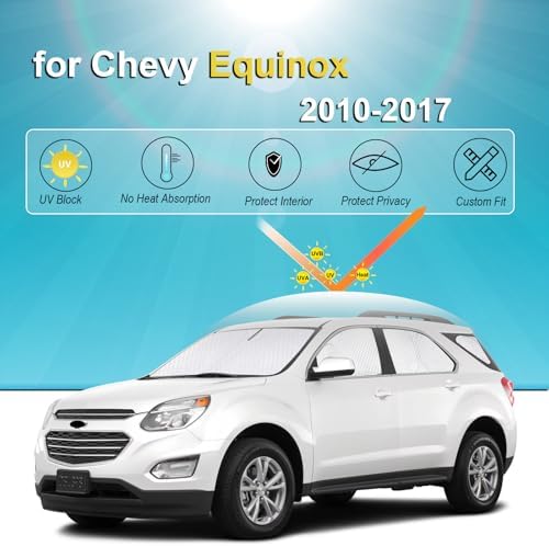 Thicken Sun Shades for Chevy Equinox 2010-2017 Camping Accessories - Image 2