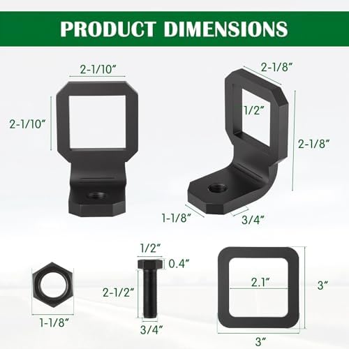 2 Inches Anti Rattle Hitch Clamp - Image 2