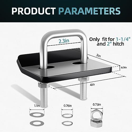 Hitch Tightener for 1.25" and 2" - Image 3