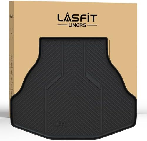 LASFIT Trunk Mat for Honda Accord 2017 2016 2015 2014 2013 by LASFIT