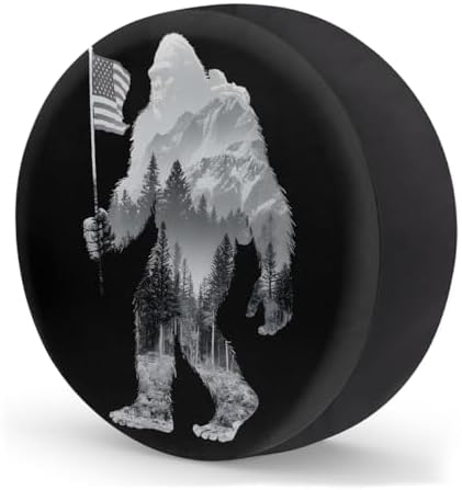 Bigfoot American Spare Tire Cover Dust-Proof Wheel Protector - Image 2