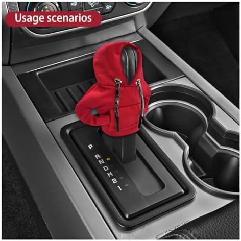 JOYCOURT Car Gear Shift Hoodie Auto Shifter Knob Cover - Image 6