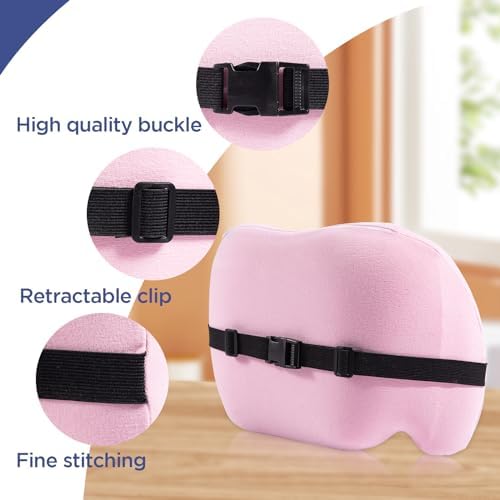 Lumbar Support Pillow for Office Chair, Memory Foam Car Back Cushion - Image 3