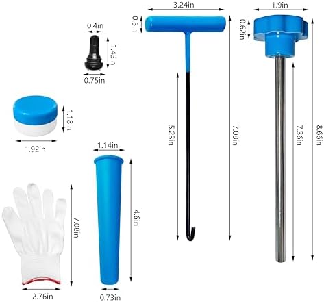 Tire Valve Stem Core Replacement Tool Kit - Image 2