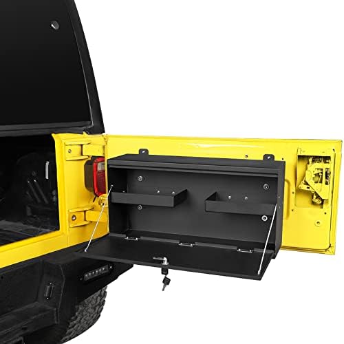 Hooke Road Wrangler Tailgate Table Storage Lock Box Compatible - Image 4