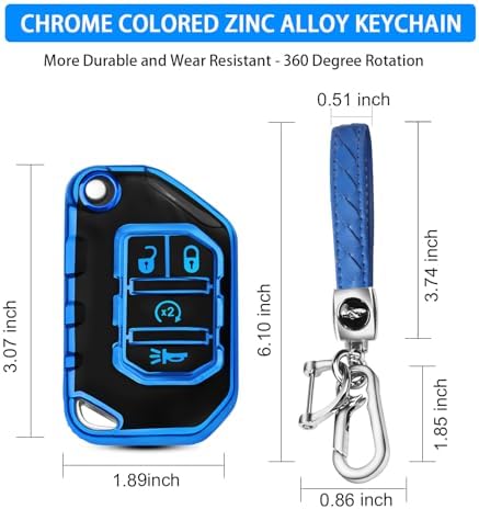 QBUC for Jeep Key Fob Cover - Image 5
