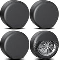 Moonet Thickened PVC Leather Tire Cover, Universal Fit27-29 by Moonet