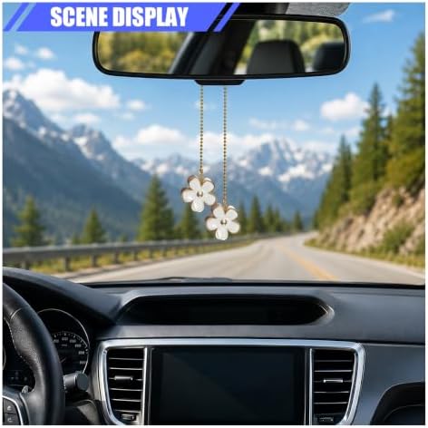 Daisy Car Rearview Mirror Hanging Accessories - Image 5