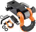 AUTOBOTS Tow Hitch Receiver 2" Shackle Hitch Receiver Orange by AUTOBOTS