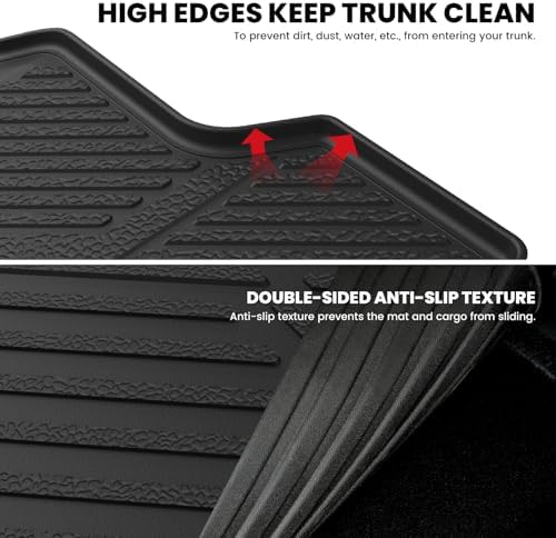 LASFIT All Weather Cargo Mats for Honda Civic 2017-2021 - Image 3
