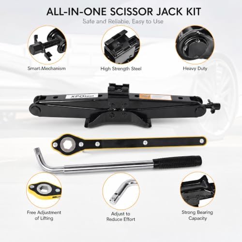 17.4" RV Trailer Camper Stabilizer Leveling Scissor Jacks, 6614lbs RV - Image 5