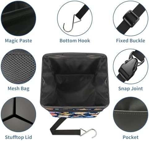 Car Trash Can – Multi-Purpose, Lightweight and Portable - Image 6