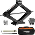 3 Ton Car Jack, Universal Heavy Duty Scissor Jack, Professional Spare Tire by AUTOXBERT