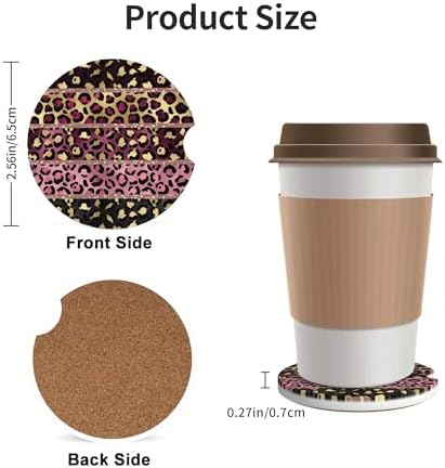 Car Coasters for Cup Holder 2 Pack - Image 3