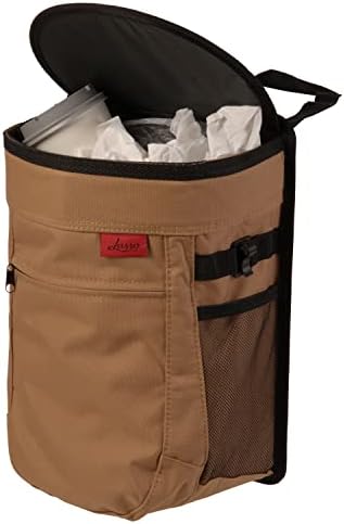 Lusso Gear Spill-Proof Car Trash Can by LussoGear