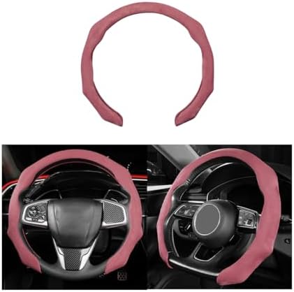 Mandark 15 Inch Car Steering Wheel Cover, Wine Red by Unknown