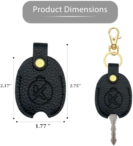 Leather Car Key Cover - Image 2