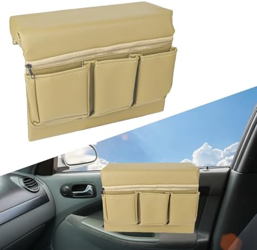 wuyaoyao Leather Car Window Armrest Storage Box by wuyaoyao
