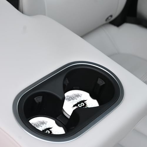 Cat hit by Lightning Absorbent Car Coasters - Image 7