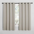 NICETOWN Natural Room Darkening Curtains by NICETOWN
