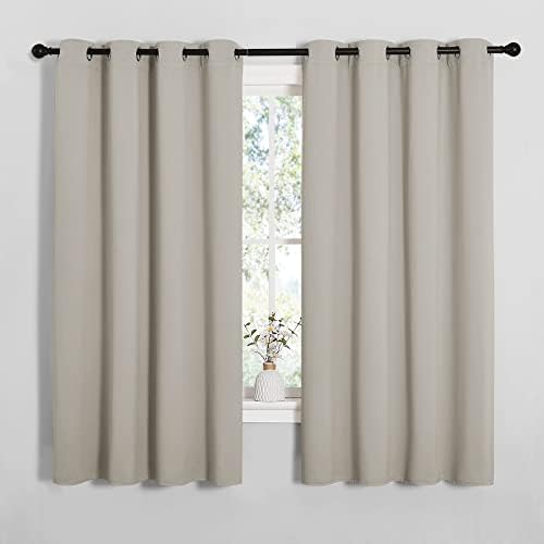 NICETOWN Natural Room Darkening Curtains by NICETOWN