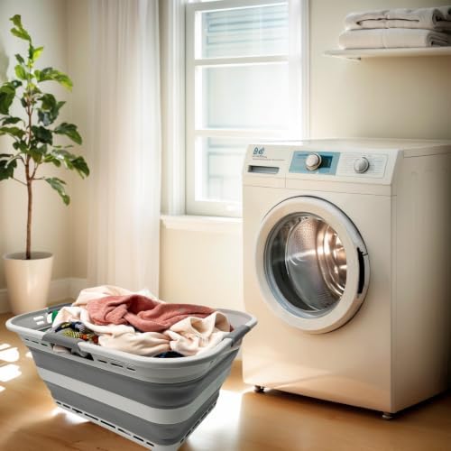 SAMMART 42L Collapsible Plastic Storage Basket - Image 4