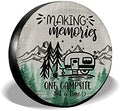 Making Memories One Campsite at a Time Spare Tire Cover Wheel Protectors Tyre by Gwomo