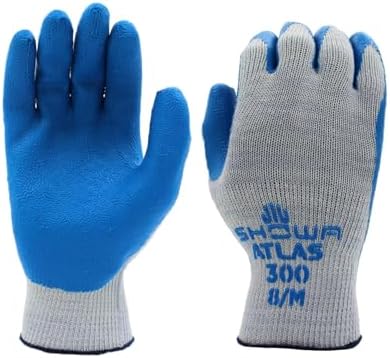 SHOWA Atlas 300 Original 1994 Crinkle Grip Work Gloves, by Showa