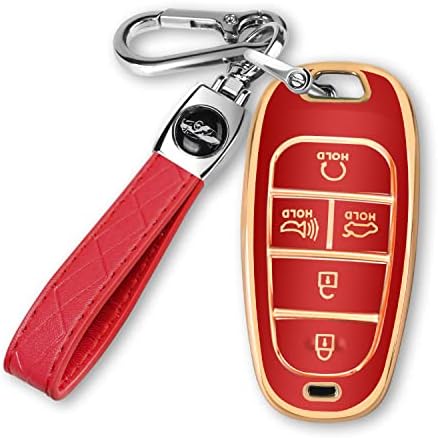 MILD EAST For Hyundai Key fob Cover 5 Button by MILDEAST